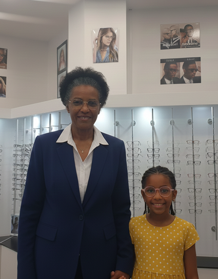 Epace Vision Showroom - Clientes achat lunettes