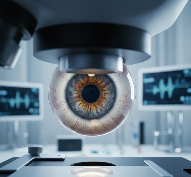 Optometriste yeux