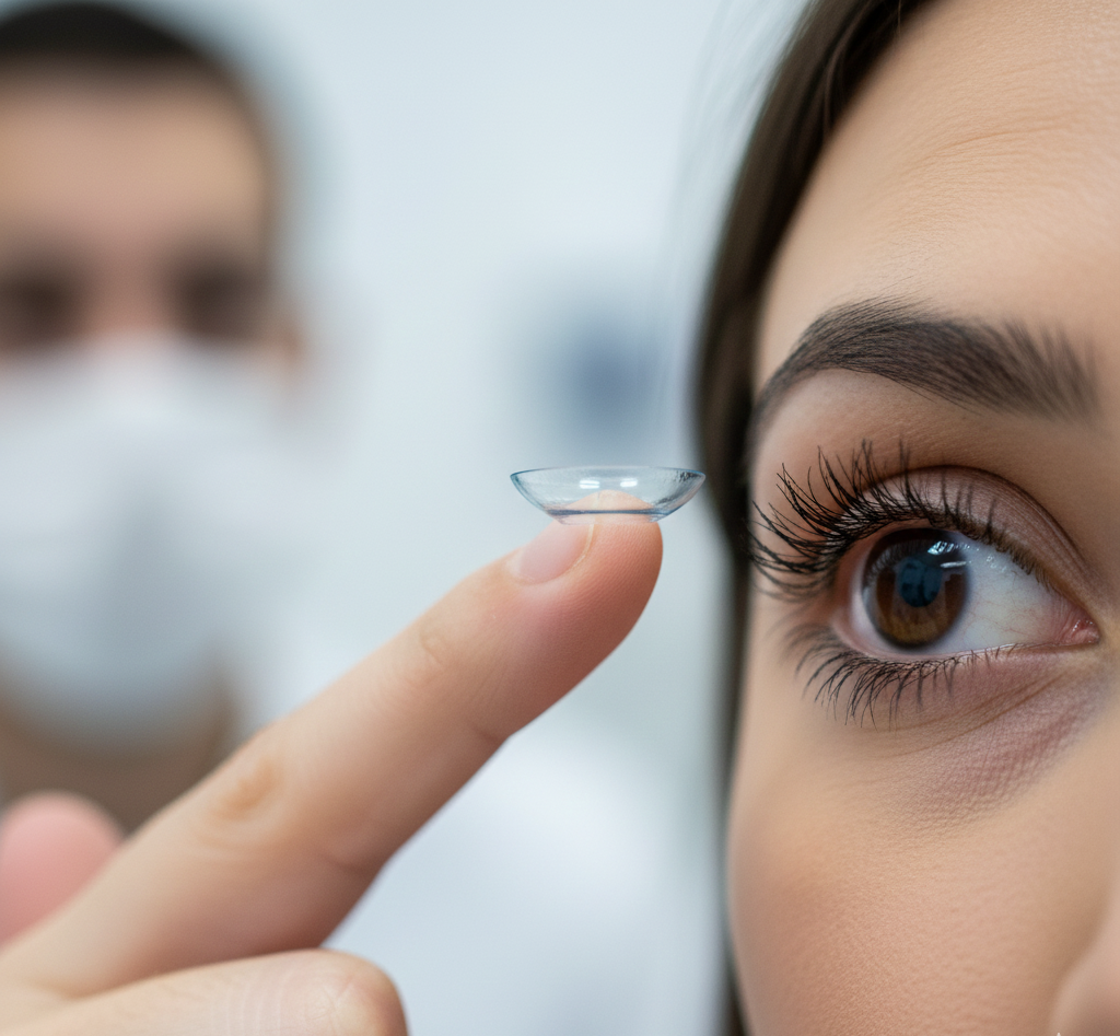 Apprendre a poser des lentilles gratuitement - Espace Vision